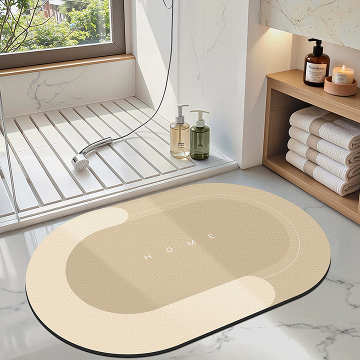 Modern Abstract Bathroom Mat