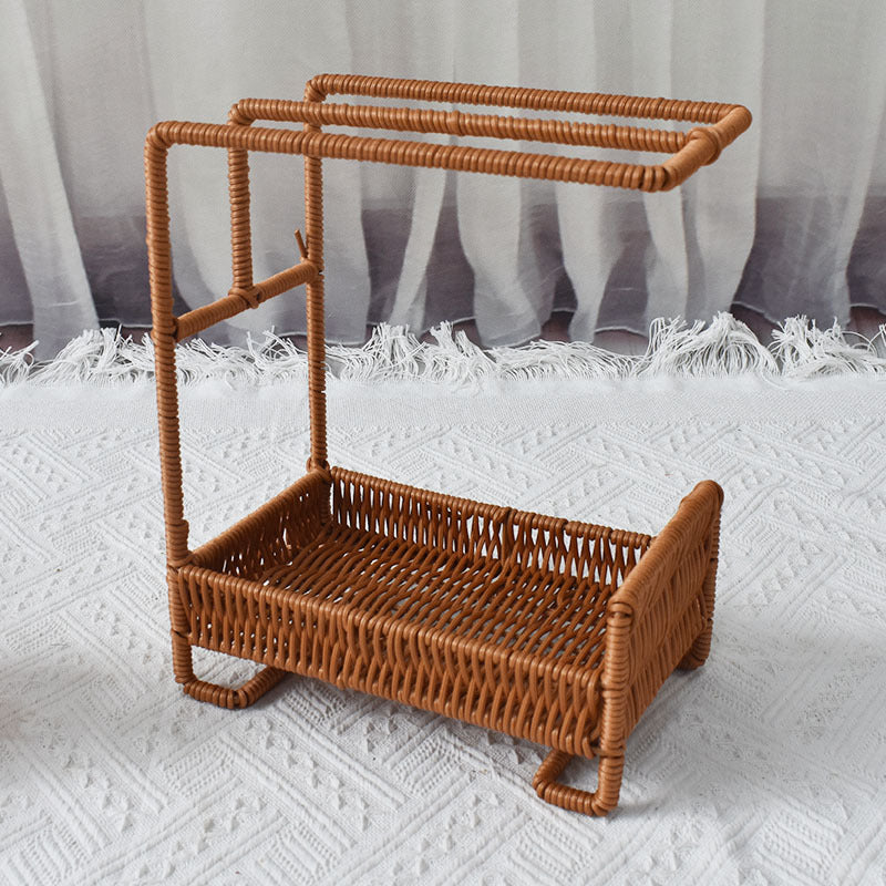 Handmade Rattan Storage Basket Kalsten
