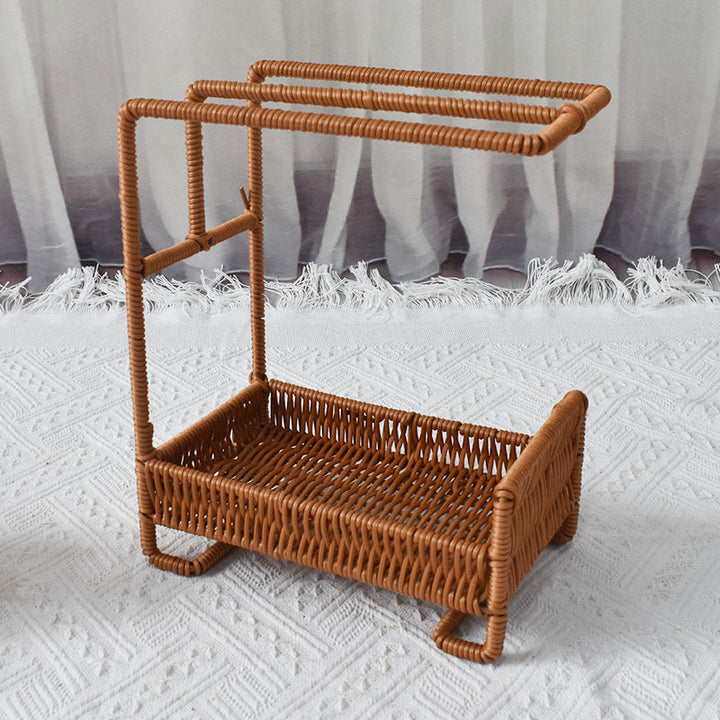 Handmade Rattan Storage Basket Kalsten