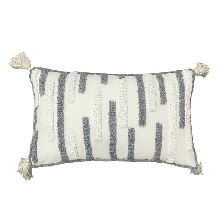 Structured Handwoven Accent Pillow