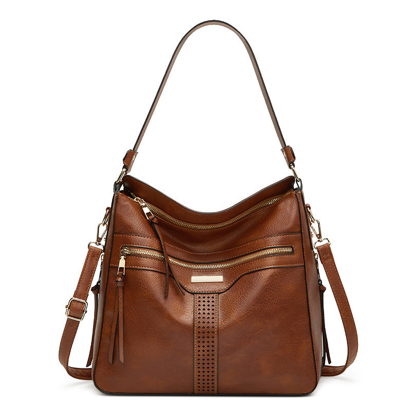 Chic Slouchy Leather Handbag