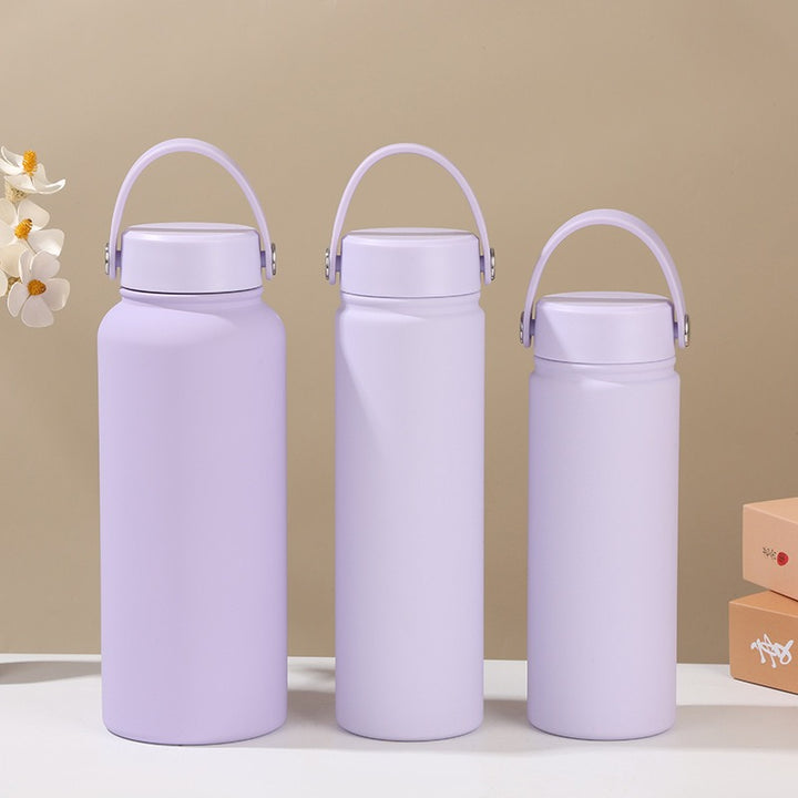 Women's insulated water bottle with ergonomic carrying handle Kalsten