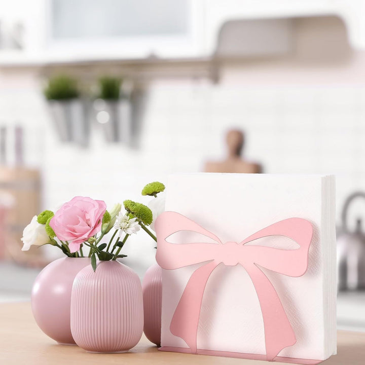 Decorative Bow-Shaped Bookend