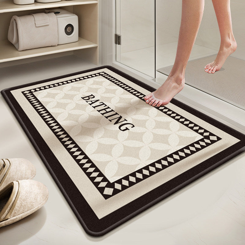 Plush Bath Mat Kalsten