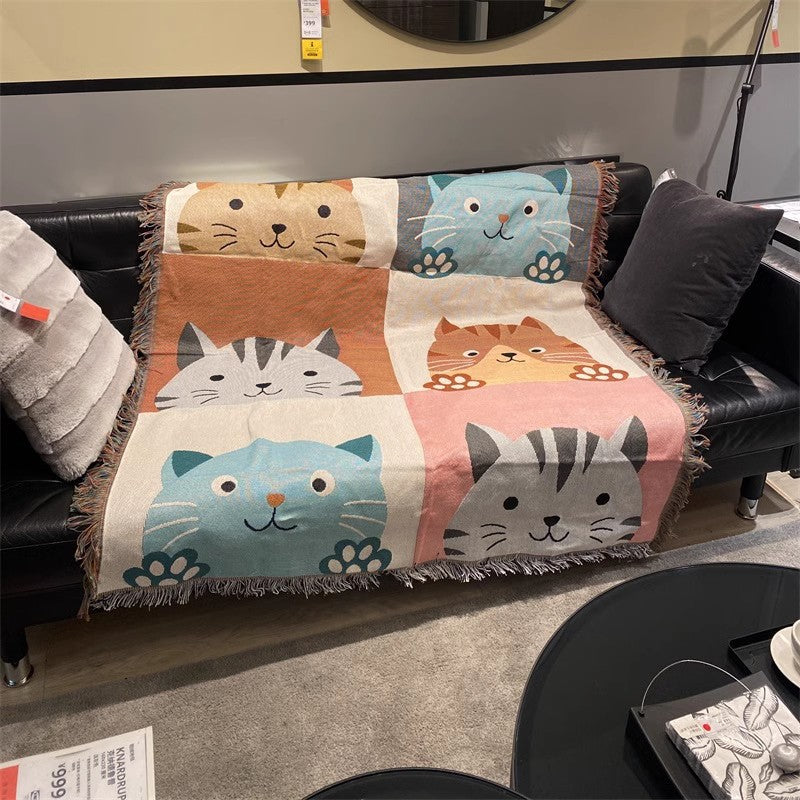 Cat Themed Sofa Cover