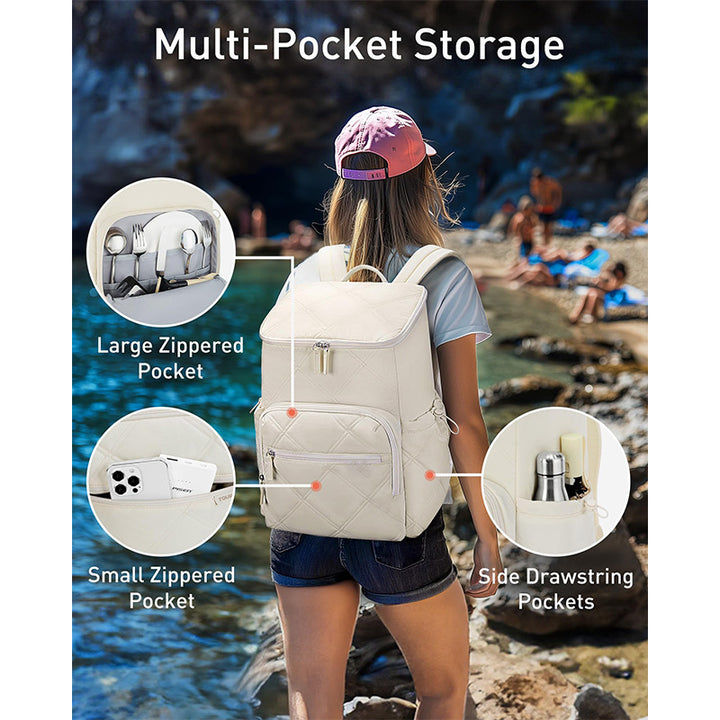 High-Quality and Stylish Quilted Backpack Kalsten