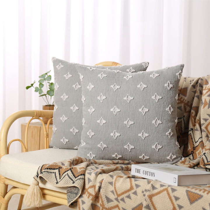 Artistically Embroidered Cushion