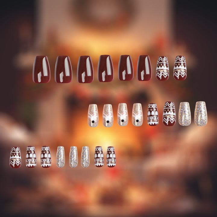 Christmas Nail Art Kalsten