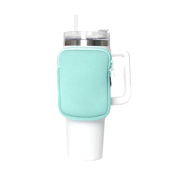 Unisex cup holder with practical pocket Kalsten