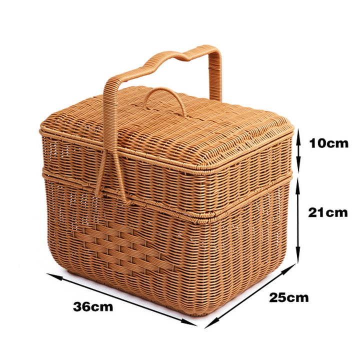 Round Woven Storage Basket Kalsten