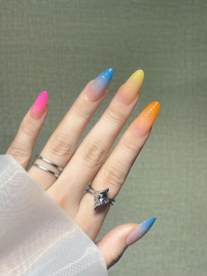 Ombre Stiletto Nail Art Extensions Kalsten 1789085287
