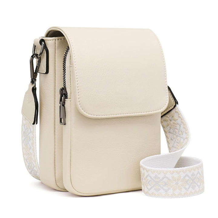 Small crossbody bag with decorative shoulder strap Kalsten