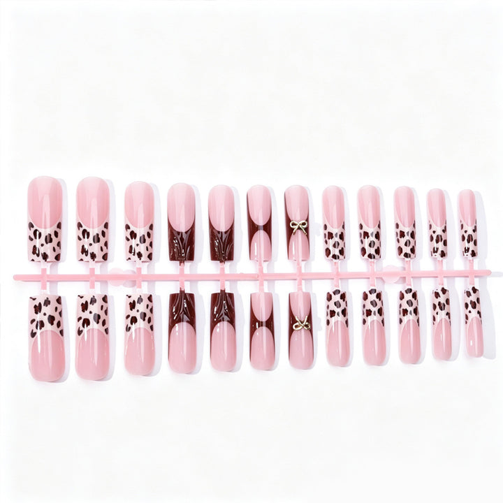 Trendy Lengthy Press-On Nail Tips Kalsten