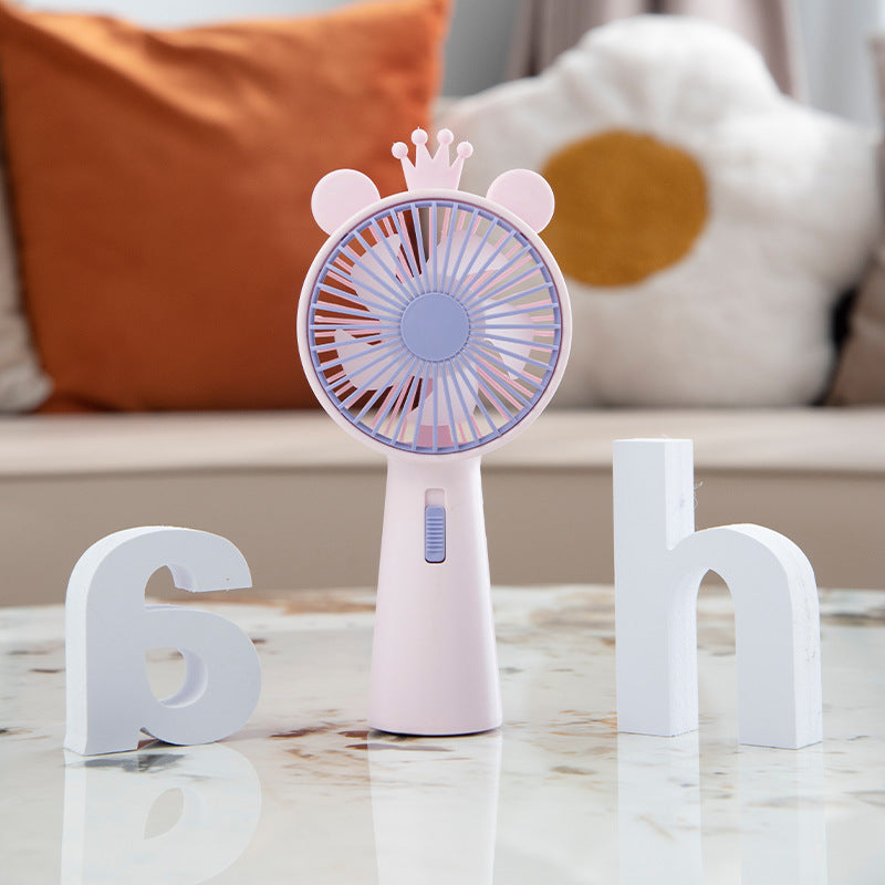 Creative Rabbit Ears Handheld Fan Kalsten