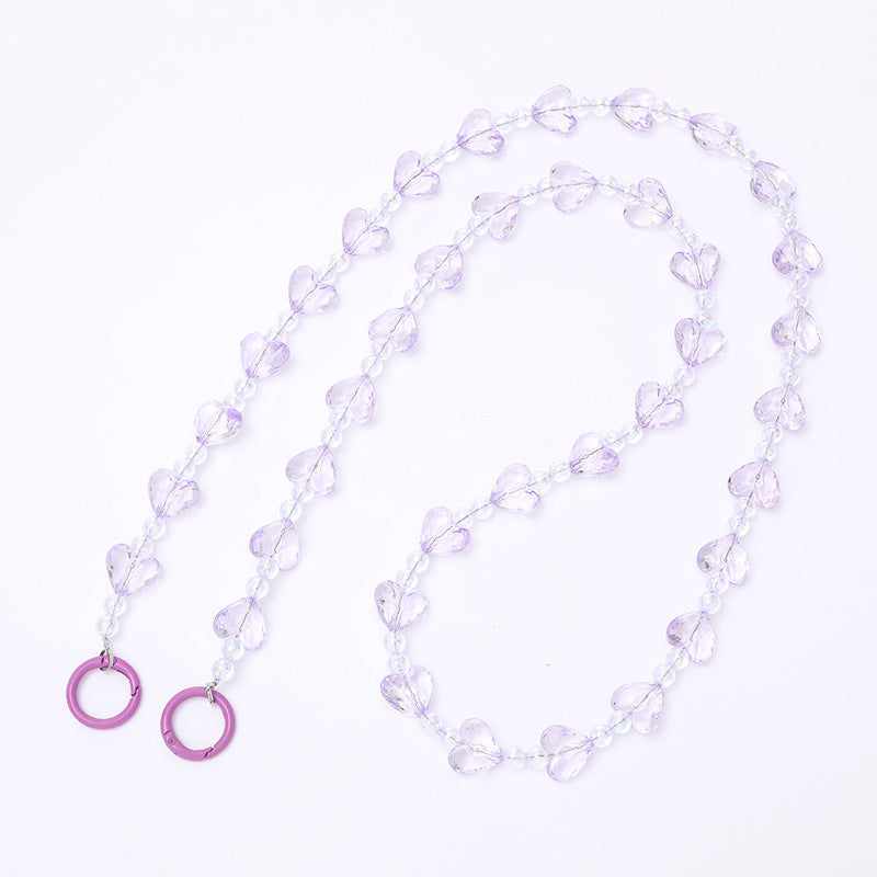 Heart-Shaped Beaded Eyewear Chain Kalsten 1790134470