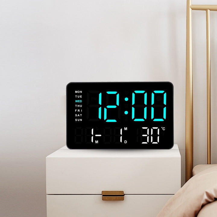 Digital function alarm clock with large LED display Kalsten
