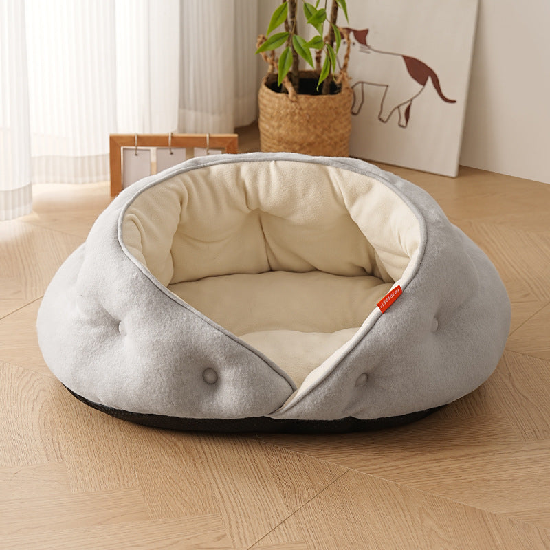Luxurious Plush  Nest   Dog Bed