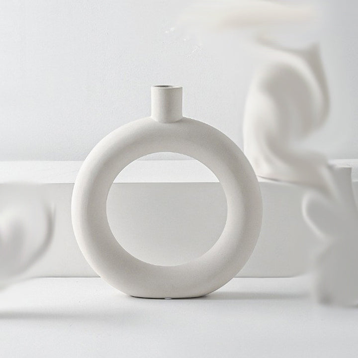 Elegant Minimalist Ceramic Vase