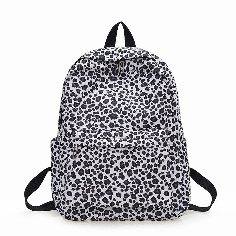 Stylish Backpack in Leopard Print Kalsten