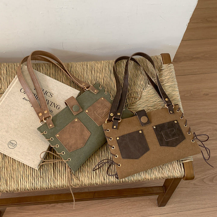 WoElegantly Structured Utility Tote Bag Kalsten