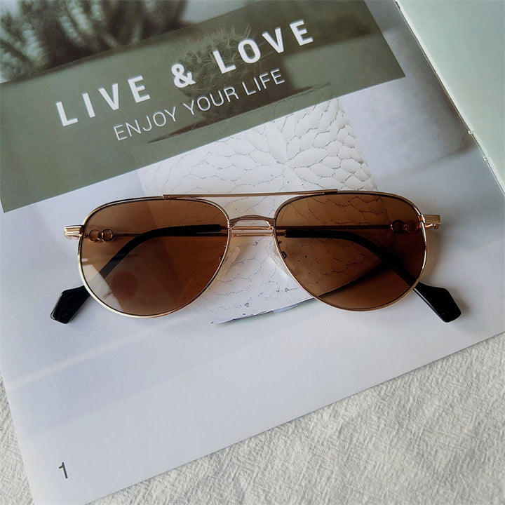 Vintage-Inspired Aviator Sunglasses Kalsten