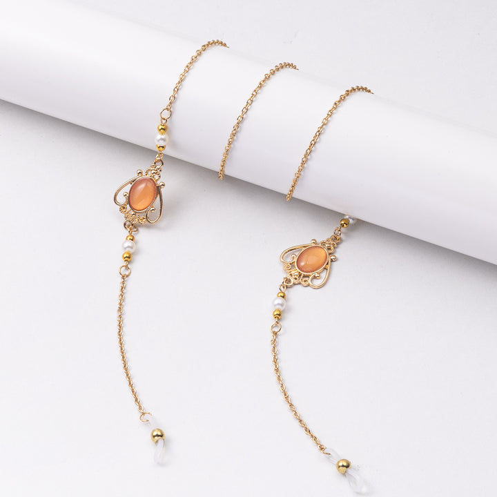 Elegant Drop Earrings with Pearl Accents Kalsten