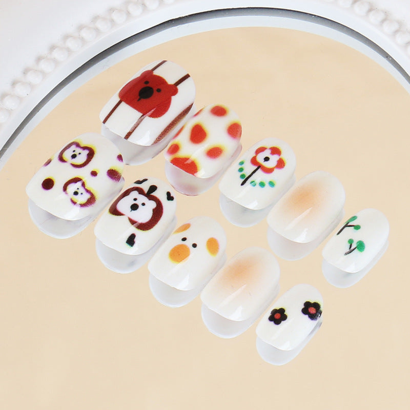 Playful Character-Themed Press-On Nails Kalsten