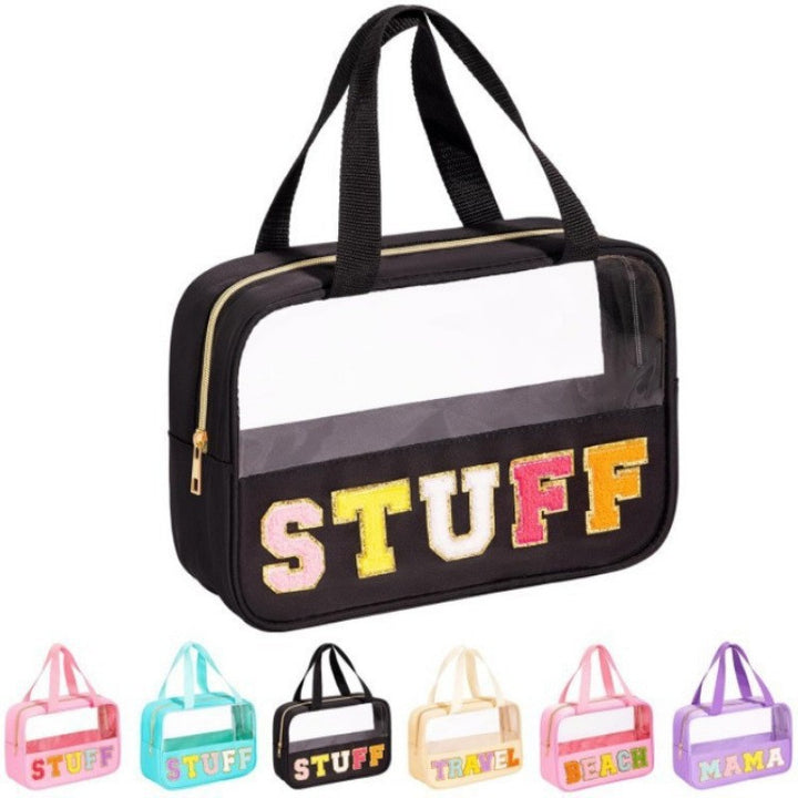 Cosmetic Organizer Bag with Clear Viewing Window Kalsten