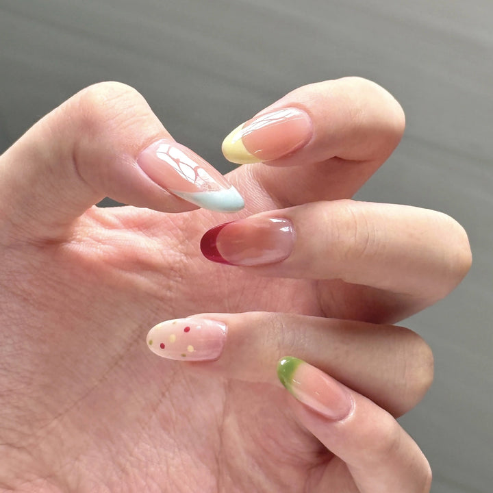 Artificial nails with creative design Kalsten