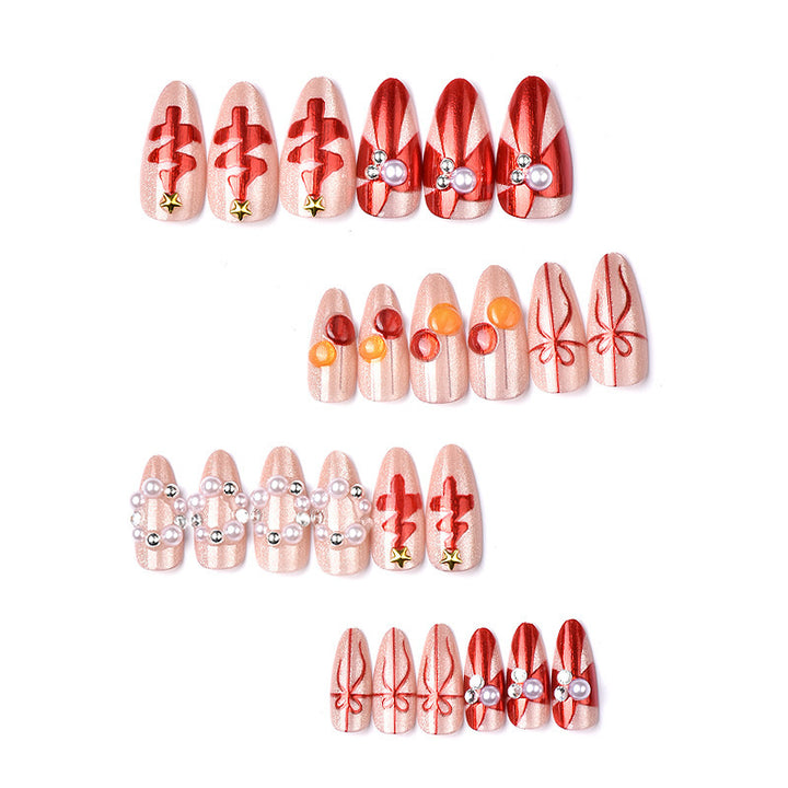 Festive Artificial Nails Kalsten