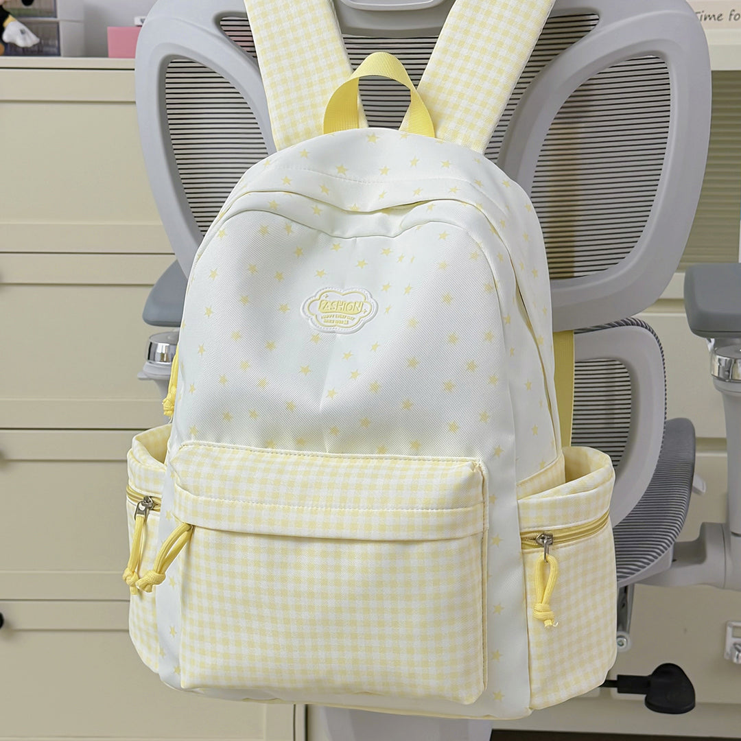 Fun Sparkly Star-Embellished School Backpack Kalsten