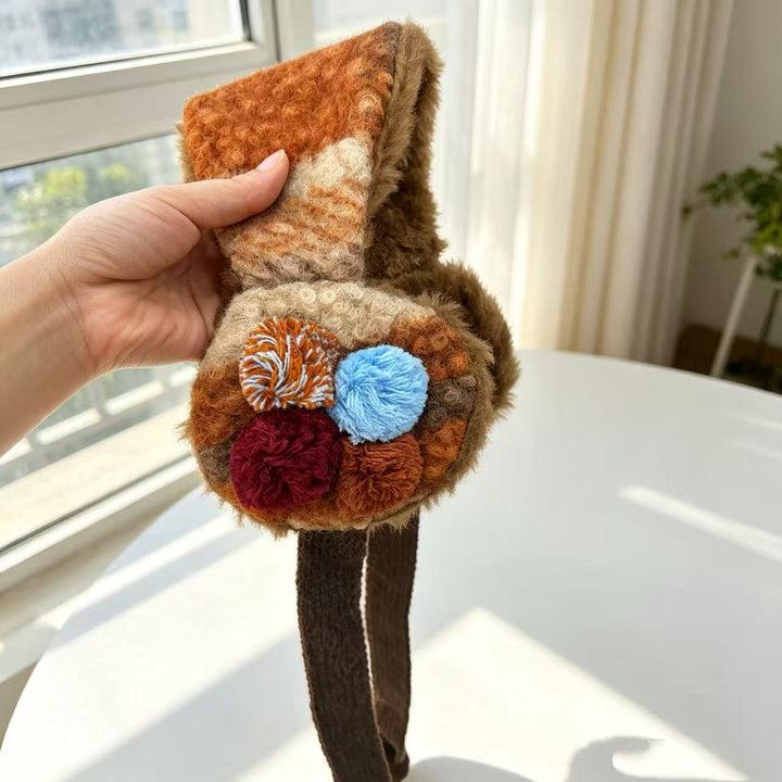 Cozy Floral Plush Headband Kalsten