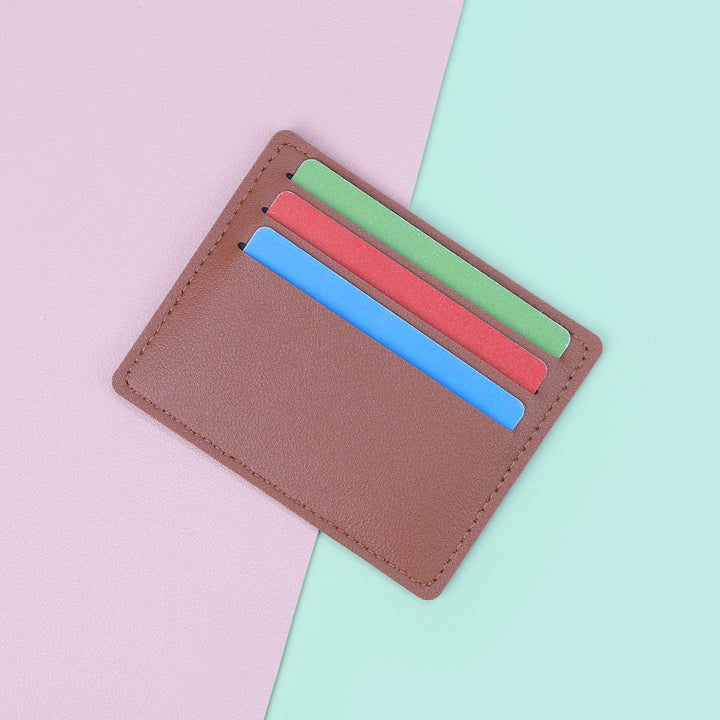 Premium Leather Credit Card Holder