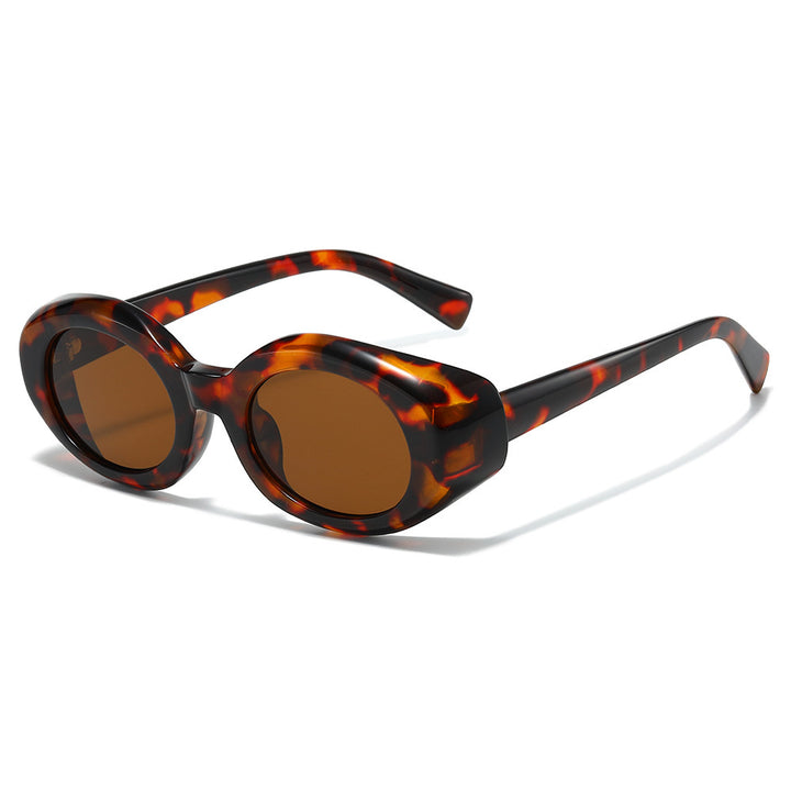 Oversized Geometric Sunglasses with Thick Frames Kalsten