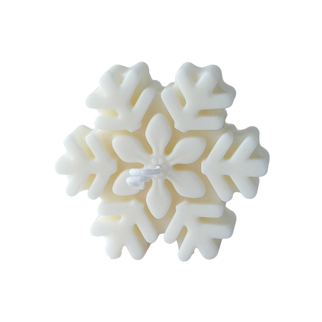 Snowflake Decorative Candle