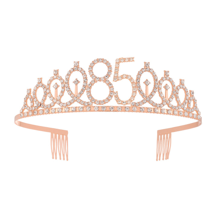 Women's Crystal-Embellished Tiara with Elegant Design Kalsten