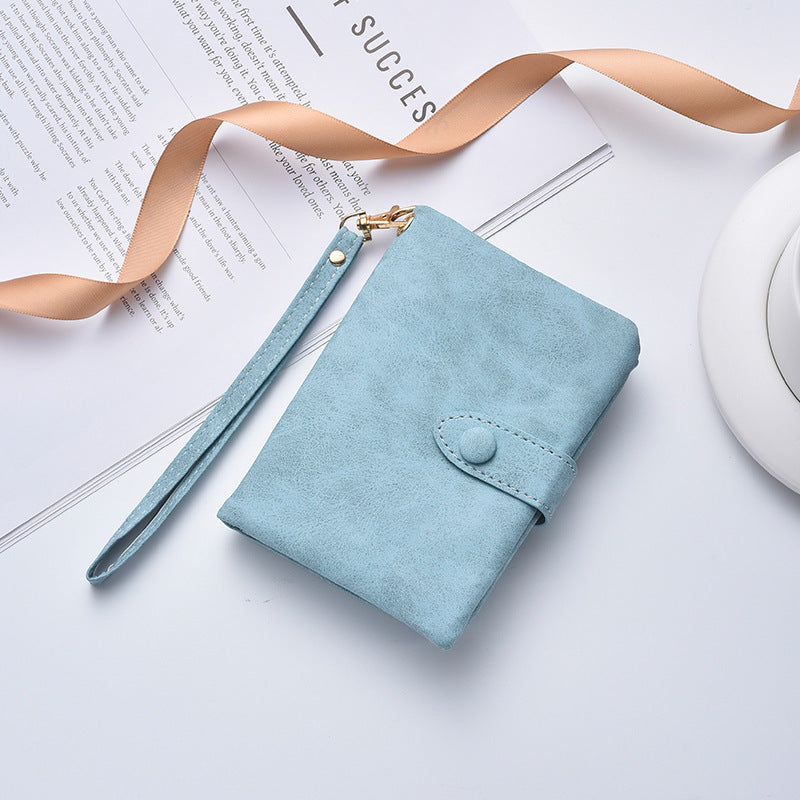 Compact Faux Leather Clutch Wallet Kalsten