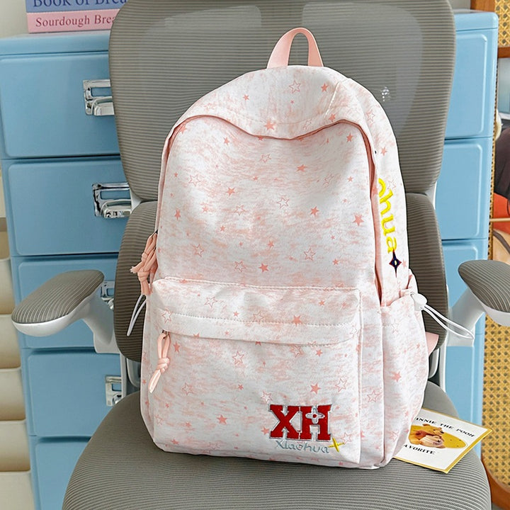 Casual Star-Embellished Backpack Kalsten 1791205546