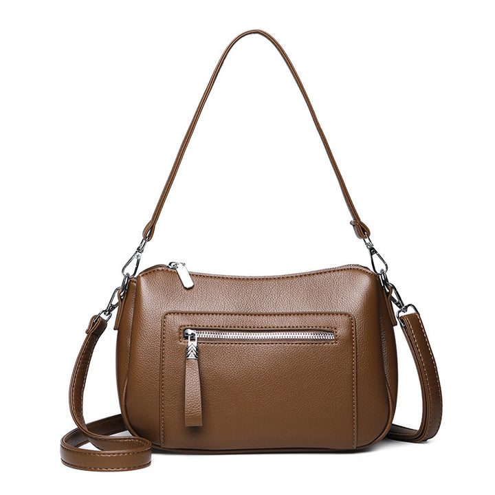 Casual Leather Crossbody Bag Kalsten