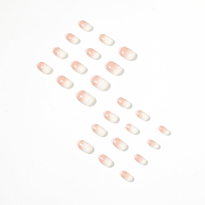 Elegant Nail Extensions in Modern Ombre Style Kalsten