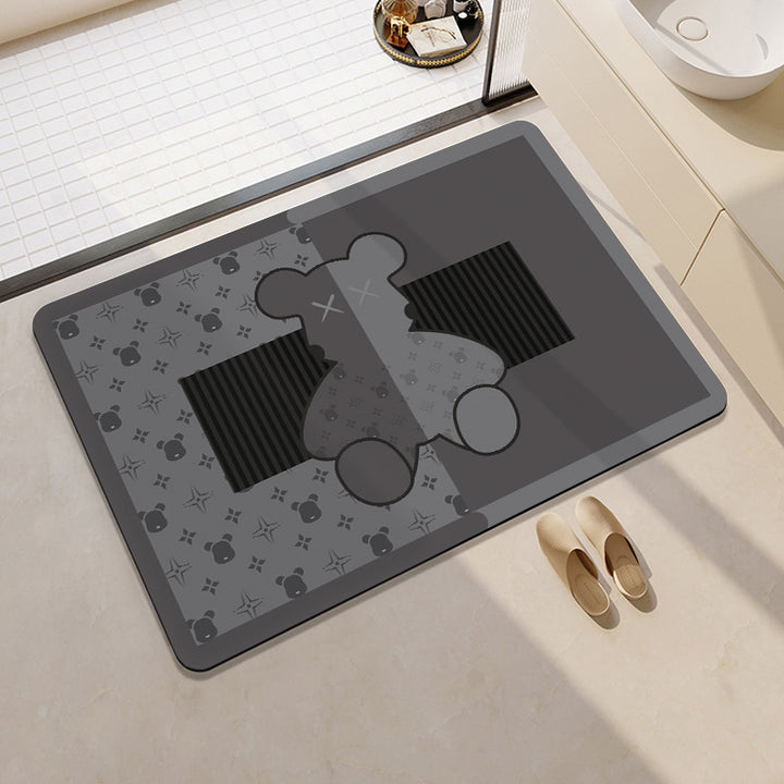 Cute Cartoon-Themed Bath Mat Kalsten