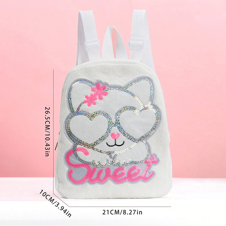 Plush backpack with animal design Kalsten