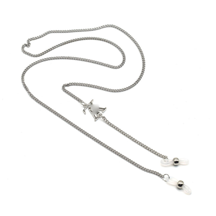 Adjustable Silver Eyewear Chain Kalsten