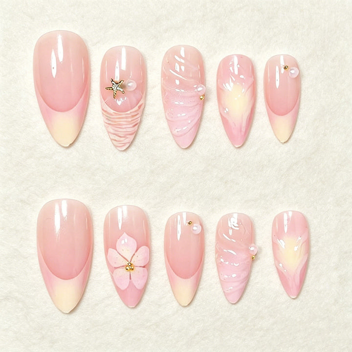 Decorative Press-On Nail Art Set Kalsten