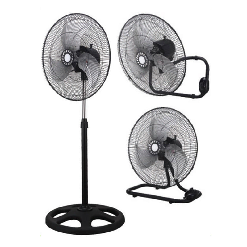Unisex stand fan with height-adjustable design and multiple speed settings Kalsten
