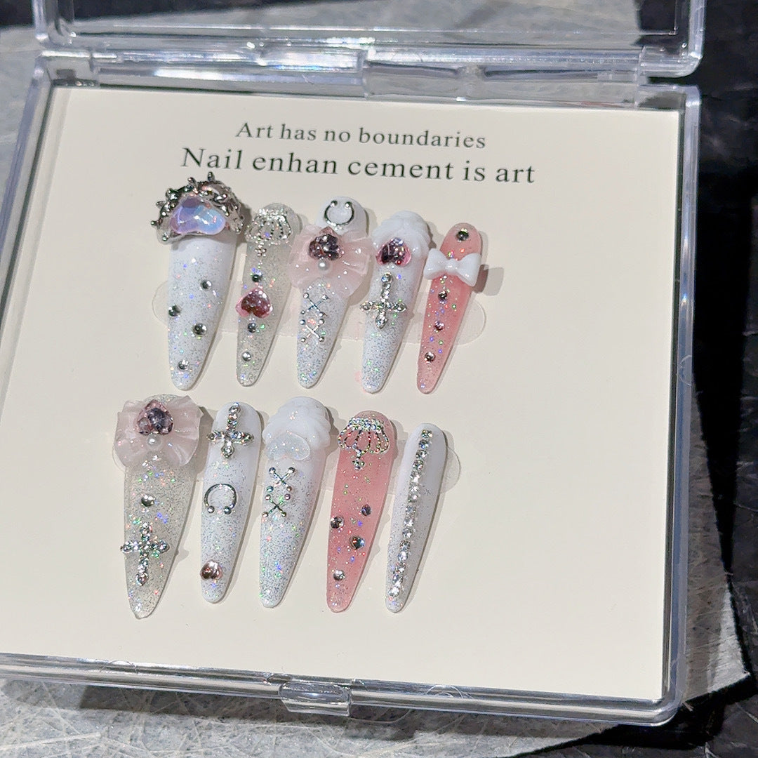 Artistic Press-On Nail Tips