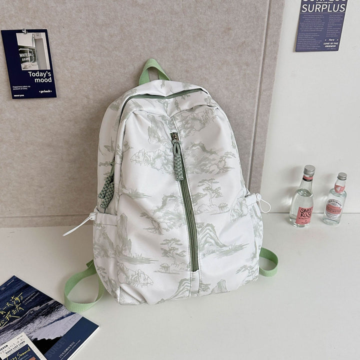Artistic Landscape Print Backpack