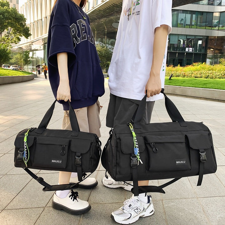 Versatile Multi-Pocket Sports Duffel Bag Kalsten