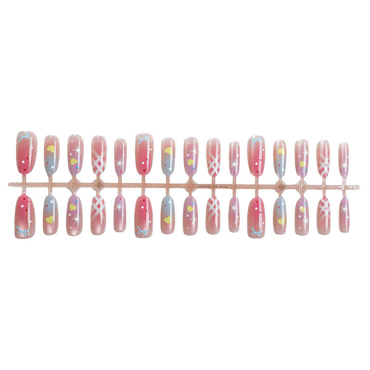 Decorative Nail Art Press-On Set 1790738682