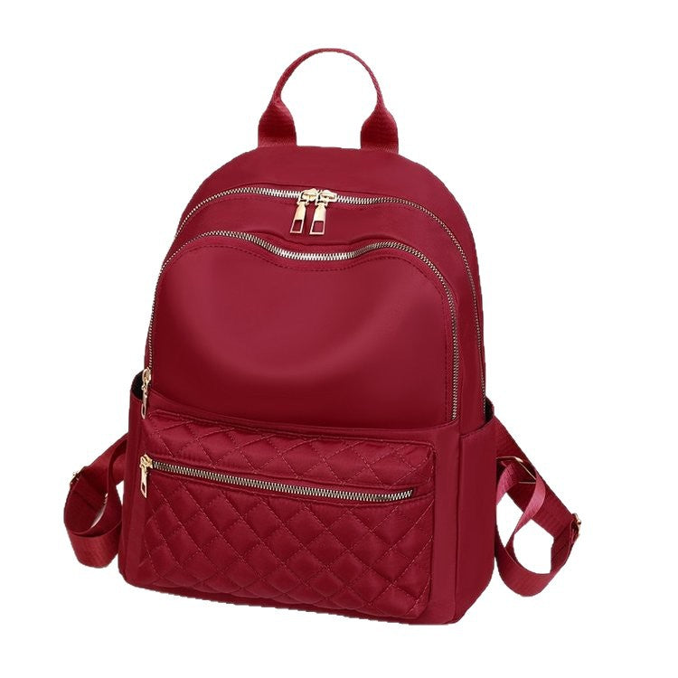 Quilted Multi-Compartment Backpack Kalsten